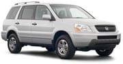 5-дверный SUV с 2002 по 2005 на рейлинги