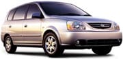 5-дверный MPV с 2002 по 2006 на гладкую крышу