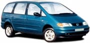 5-дверный MPV с 1996 по 2000 на рейлинги