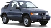 3-дверный SUV с 1996 по 2003 на гладкую крышу