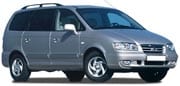 5-дверный MPV с 2000 по 2008 на рейлинги