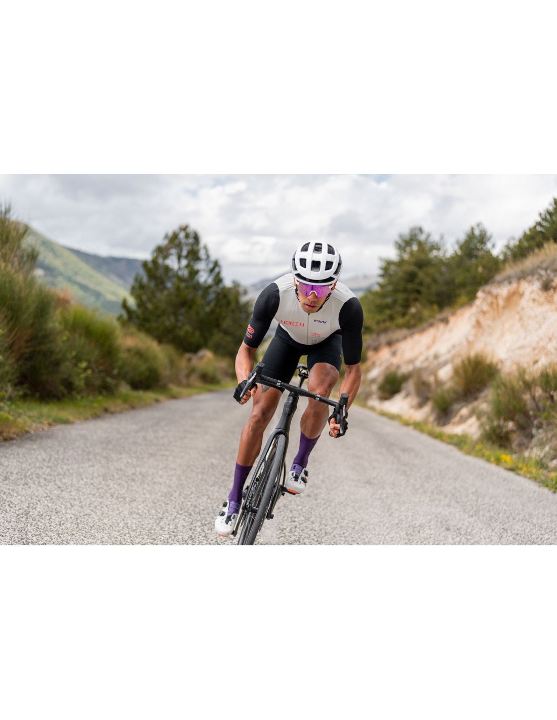 Велосипедная майка NorthWave EXTREME EVO JERSEY Light Grey