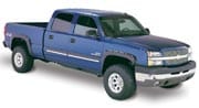 4-дверный Double Cab с 1999 по 2007 на гладкую крышу
