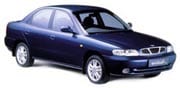 4-дверный седан с 1997 по 1999 на гладкую крышу