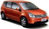 5-дверный MPV с 2007 по 2013 на гладкую крышу