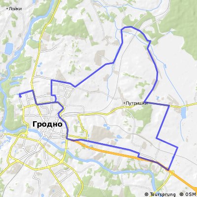 Long bike Tour Hrodna