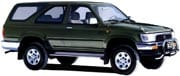 3-дверный SUV с 1990 по 1995 на гладкую крышу