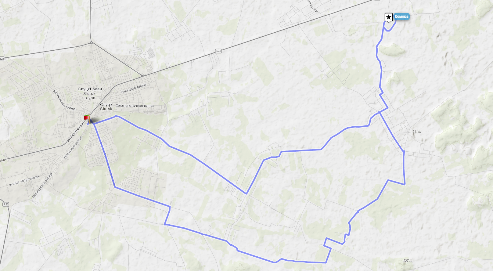 Озеро Комора