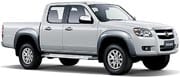 4-дверный Double Cab с 2007 по 2011 на гладкую крышу