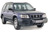 5-дверный SUV с 1997 по 2002 на интегрированные рейлинги