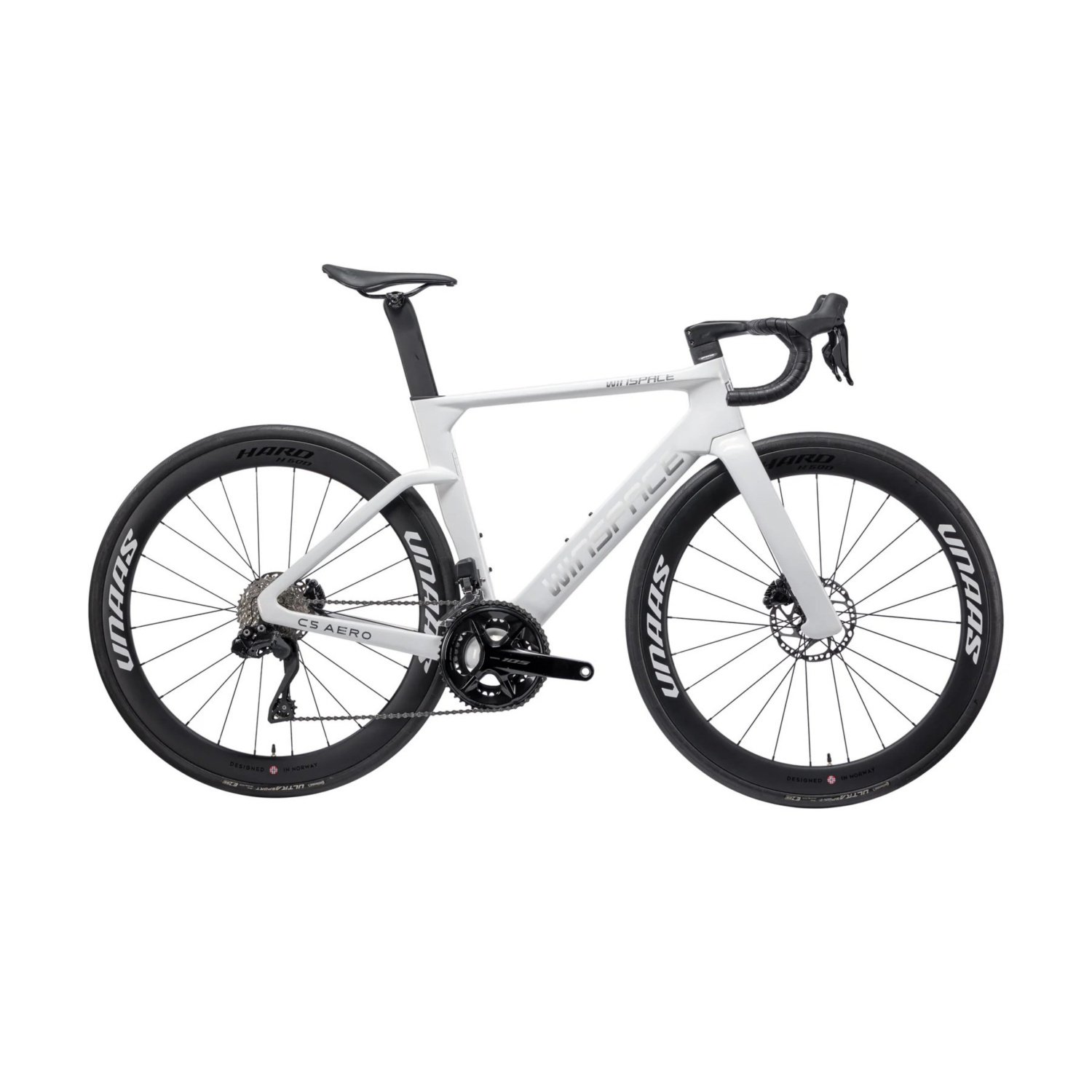 Велосипед Winspace C5 Aero Di2 Chameleon White