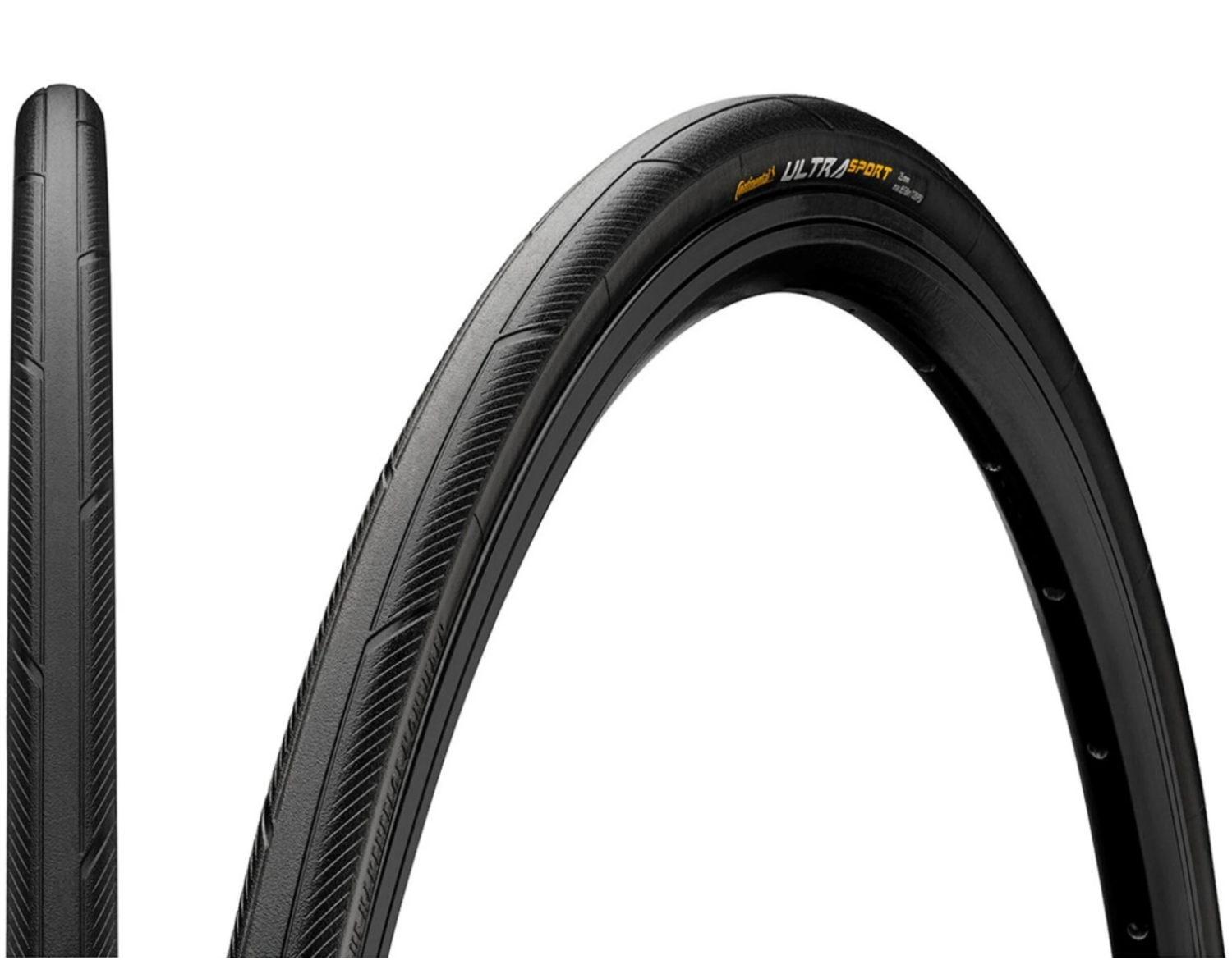 Покрышка Continental 32-622 Ultra Sport III black/black wire skin