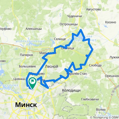 Цнянка - Околица - Королев Стан - Колодищи - Цнянка