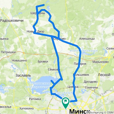 Минск - Заславское водохранилище - Святые источники