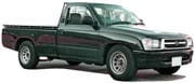 2-дверный Single Cab с 1998 по 2004 на гладкую крышу