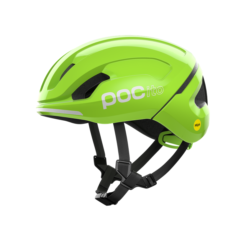 Шлем POCito Omne MIPS Fluorescent Yellow/Green