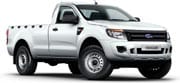 2-дверный Single Cab с 2012  на гладкую крышу