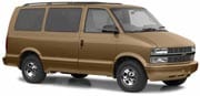 4-дверный Van с 1985 по 2005 на рейлинги