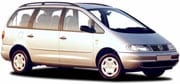 5-дверный MPV с 1996 по 2000 на рейлинги