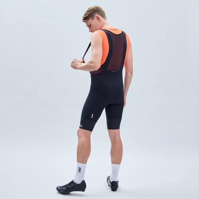 POC Men's Raceday Cycling Bib Shorts Uranium Black