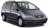 5-дверный MPV с 2001 по 2009 на рейлинги