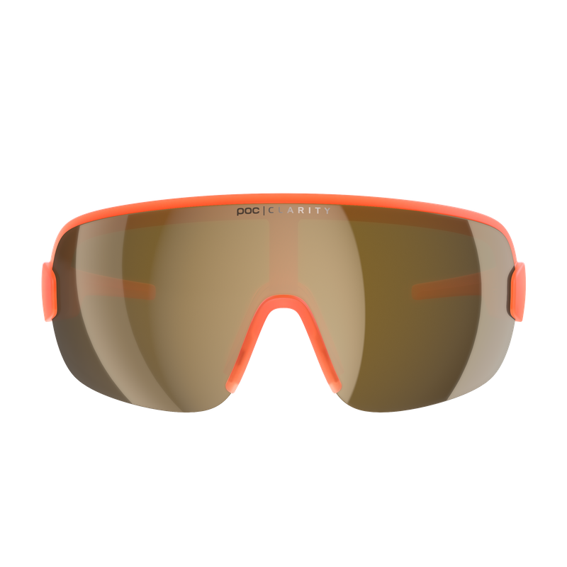 Велосипедные очки POC Aim Fluorescent Orange Translucent