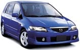 5-дверный MPV с 1999 по 2004 на гладкую крышу