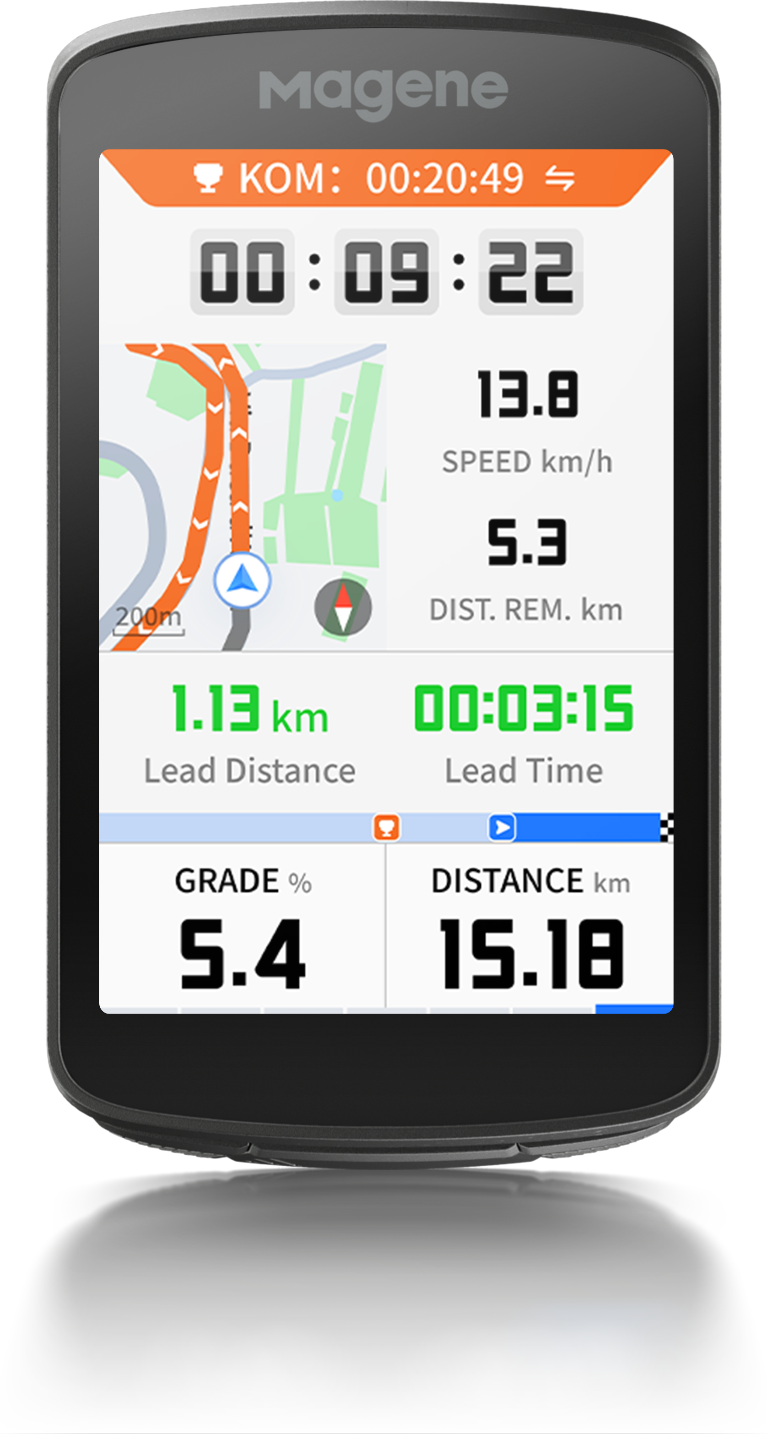 Велокомпьютер Magene C706