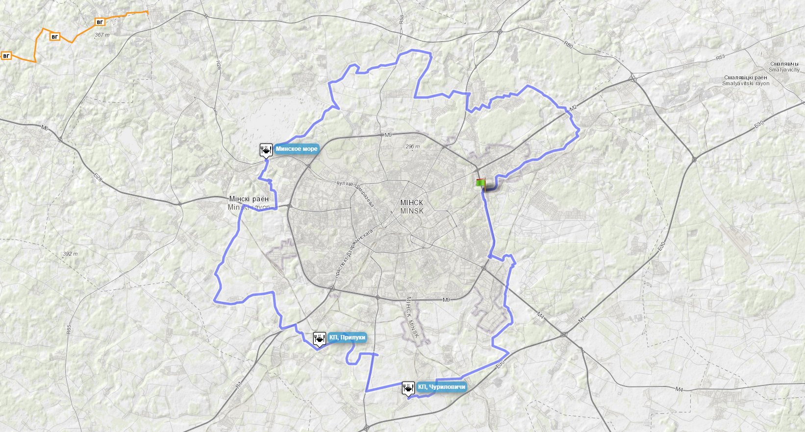 Велосипедный тур  Минская Кругосветка 146+