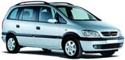 5-дверный MPV с 1998 по 2005 на рейлинги
