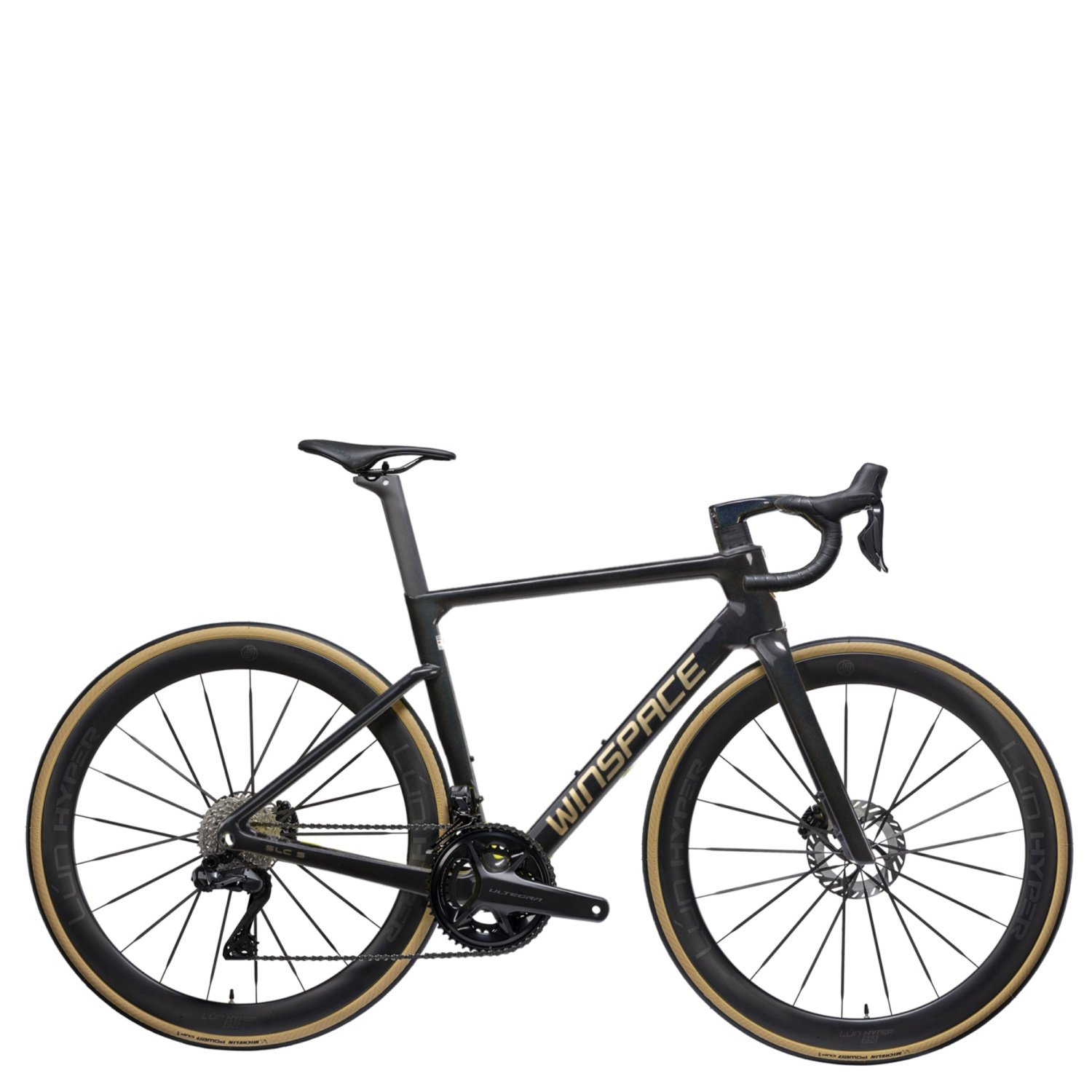 Велосипед Winspace SLC5.0 Dura-Ace Di2 Black w/ Gold Decals