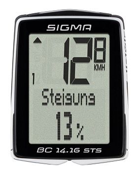 Велокомпьютер Sigma Sport BC 14.16 STS CAD