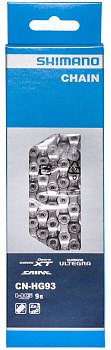 Цепь Shimano XT HG 93, 9 скоростей