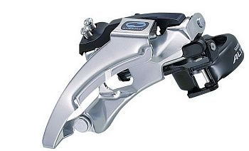 Передний переключатель Shimano Altus FD-M 310, нижний хомут, 8 скоростей