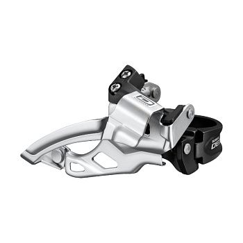 Переключатель передний Shimano Deore FD-M615, нижний хомут, 10 скоростей