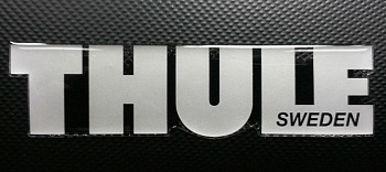 Наклейка THULE для бокса серебристая 14712