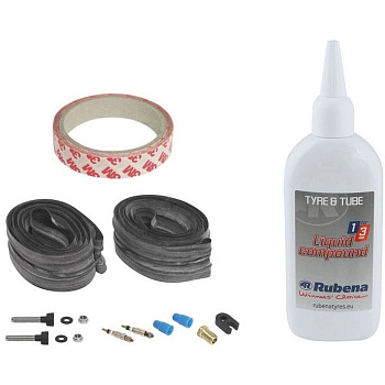 КОМПЛЕКТ MITAS TUBELESS SUPRA KIT 27,5" MTB SET (для бескамерных колес)